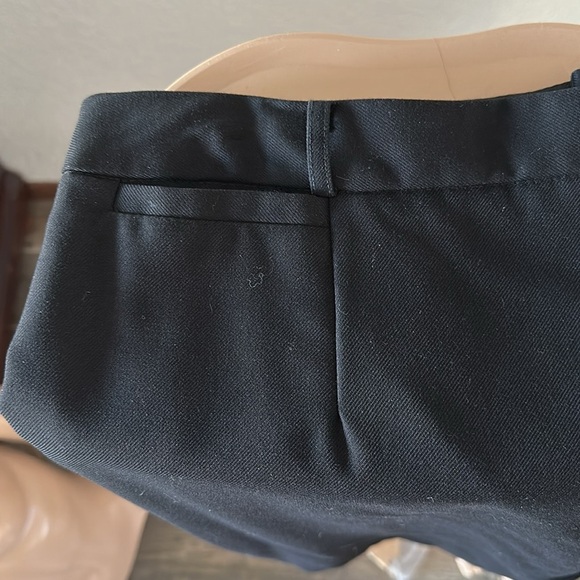 Black short professional pencil skirt with exterior mini pocket belt loops NWOT - Picture 2 of 6